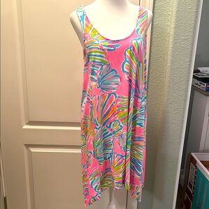 Lilly Pulitzer pink sundress in good condition size small